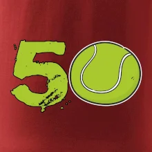 Tenis kulaté narozeniny 50