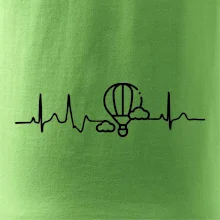 EKG létání balonem