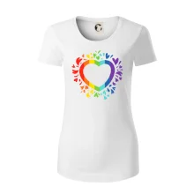 Srdce pride květiny