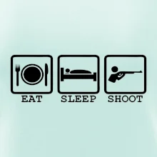 Eat sleep shot
