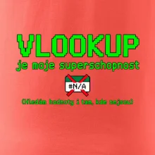 Vlookup moje superschopnost