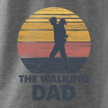 The walking dad - tata s dítětem na zádech The walking dad - tata s dítětem na zádech