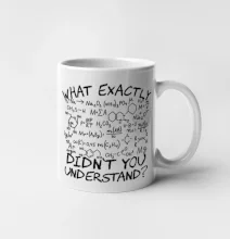 What exactly didnt you understand Chemistry What exactly didnt you understand Chemistry