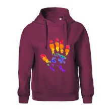 LGBT hand print