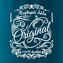 Vintage nejlepší deda 100% kvalita