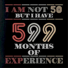 50 years 599 months of experience