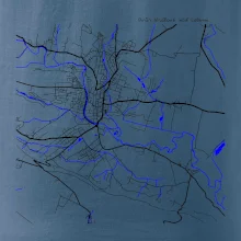 Dvůr Králové nad Labem mapa s vodními toky