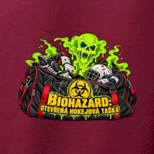Biohazard otevřená hokejová taška