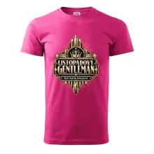 Listopadový gentleman zlatý art deco motiv