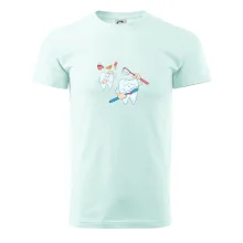 Zubařské tričko - kartáček a jídlo