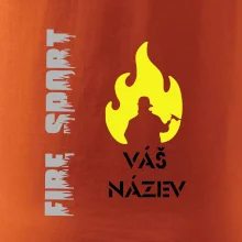 Hasiči - oheň - Váš název - Prso + záda