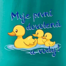 Moje první dovolená u vody - sourozenci