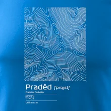 Praděd - vrstevnice v obdélníku