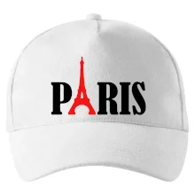 Paris nápis Eiffelova věž