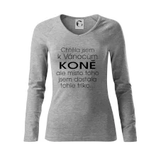 Chtěla jsem k Vánocům koně