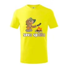 Sova spálila
