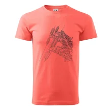 Nákres stožáru vysokého napětí