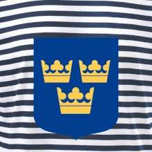 Švédský znak tři korunky velký