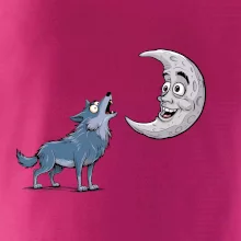 Parové triko - Vlk a měsíc
