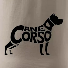 Cane corso nápis v těle
