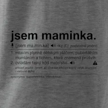 Jsem maminka. Mluvím plynně dětským pláčem bíle