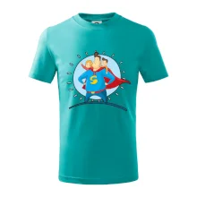 Táta superman - holka a kluk