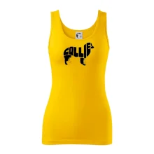 Border kolie písmo v těle