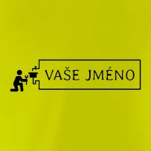 Instalatér - jméno v rámečku