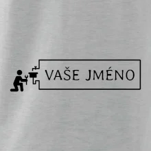 Instalatér - jméno v rámečku