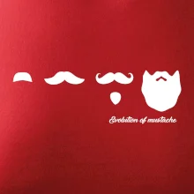 Evolution mustache Evolution mustache