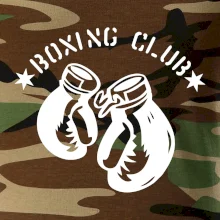 Boxing club nápis
