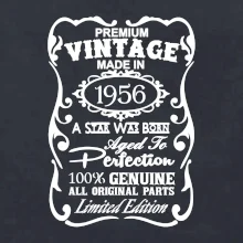 Vintage Etiketa - 1956