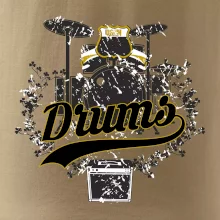 Drums - kreslené bubny