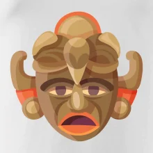 Mayové maska černoch