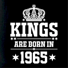Kings are born in 1965