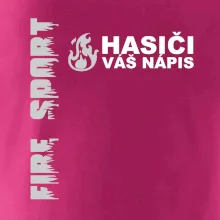 Hasiči REFLEXNÍ (oheň, Firesport, název sboru - vlastní nápis)