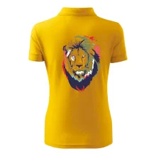 Hlava lva kreslená jednoduchá