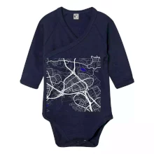 Praha - 14100 mapa s vodními toky