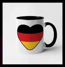 Germany love malé - Německá vlajka Germany love malé - Německá vlajka