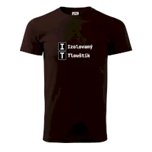 IT Nápis Izolovaný Tlouštík