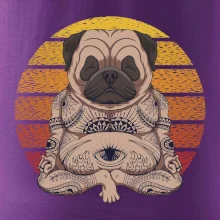 Yoga meditace - pug