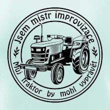 Mistr improvizace starý traktor Mistr improvizace starý traktor