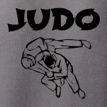 Judo nápis + postavy