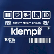 Čárový kód - klempíř