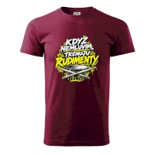 Když nemluvím trénuju rudimenty - bubenické paličky