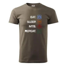 Eat sleep MTB repeat