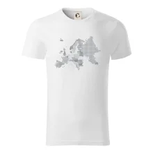 Mapa Evropy - srdce v Ukrajině Mapa Evropy - srdce v Ukrajině