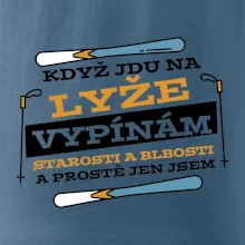 Když jdu na lyže, vypínám starosti