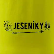 Jeseníky nápis