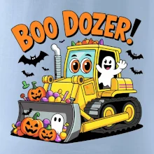 Halloweenský boo dozer